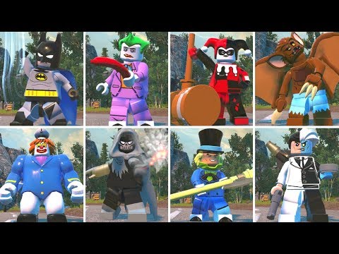 All Batman: The Animated Series Character Idle Animations - LEGO DC Super-Villains