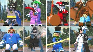 All Batman: The Animated Series Character Idle Animations - LEGO DC Super-Villains
