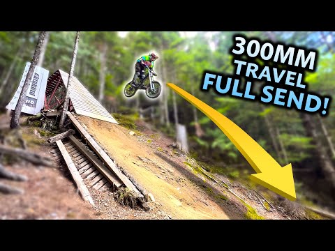 How Far Can I SEND IT on a 300mm OLD SCHOOL BIKE?