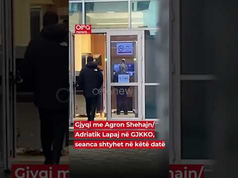 Gjyqi me Agron Shehajn/ Adriatik Lapaj në GJKKO, seanca shtyhet në këtë datë