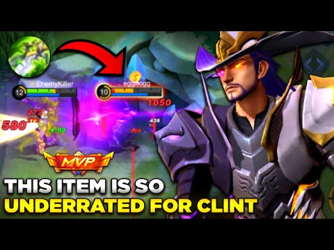 This Item Is So Underrated For Clint! - MLBB