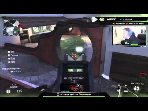 FaZe vs Team Kaliber - Game 1 - (MLG Pro League - Feb 3rd 2015)