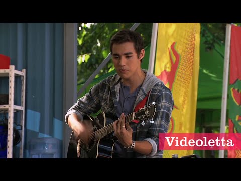 Violetta 2 English - Leon sings "Between two worlds" Ep.36
