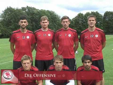 Der Kader des KSV Hessen Kassel stellt sich vor