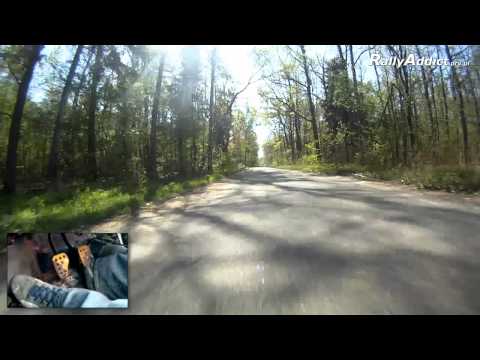 Szymon Lewandowski - II runda Rallyland WRC Puchar 2011 - onboard PS 9