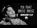 yeh raat bheegi bheegi (lata mangeshkar) // lofi chill monsoon flip 🌧