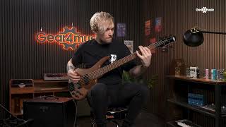Video thumbnail for SOUNDCHECK | Ibanez GSR205B GIO Bass, Walnut Flat | Gear4music Guitars by Gear4music Guitars
