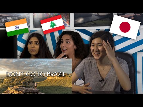 Foreigners react to DON'T GO TO BRAZIL