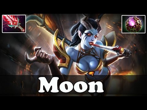 Moon 7200 MMR Plays Queen of Pain vol 1 - Dota 2