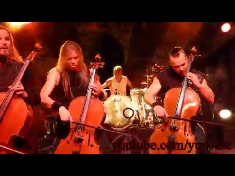 Apocalyptica Seek & Destroy (Metallica Cover) Live HD HQ Audio!!! Starland Ballroom