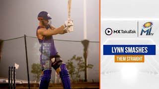 Chris Lynn hits them straight down the ground | लिन की बल्लेबाज़ी | IPL 2021