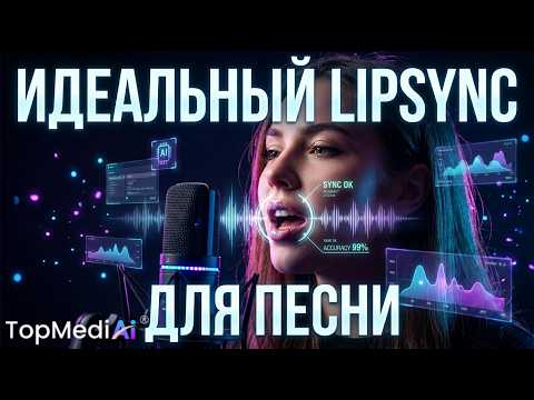 Идеальный LipSync для музыкального клипа за 15 минут | Как сделать точный липсинк в TopMediAI