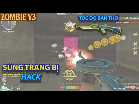 Bình luận CF Zombie V3 | American 180 Knight Blue - khẩu súng nhiều cái nhất Đột Kích, chê hay khen