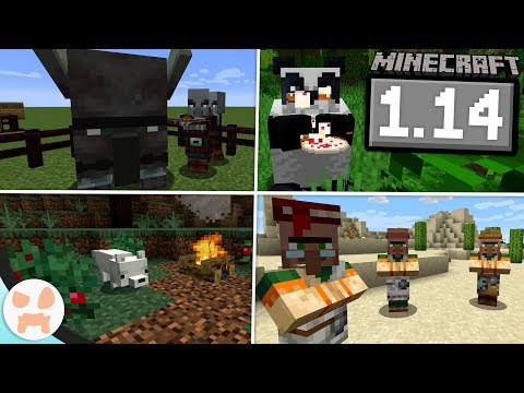 EVERYTHING in Minecraft 1.14 Village & Pillage!
