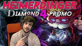 League of Legends - DIAMOND 4 PROMO GAME! - HEIMERDINGER VS MAOKAI TOP