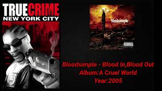 True Crime New York City Soundtrack:Bloodsimple - Blood In,Blood Out