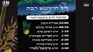 ליל הושענא רבה |שידור חי מסוכות של הרב מיכאל לסרי תשפ''ה ( רבנים לאורך כל הלילה ועוד...) (הרב מיכאל לסרי) - התמונה מוצגת ישירות מתוך אתר האינטרנט יוטיוב. זכויות היוצרים בתמונה שייכות ליוצרה. קישור קרדיט למקור התוכן נמצא בתוך דף הסרטון ליל הושענא רבה |שידור חי מסוכות של הרב מיכאל לסרי תשפ''ה ( רבנים לאורך כל הלילה ועוד...) (הרב מיכאל לסרי) - התמונה מוצגת ישירות מתוך אתר האינטרנט יוטיוב. זכויות היוצרים בתמונה שייכות ליוצרה. קישור קרדיט למקור התוכן נמצא בתוך דף הסרטון