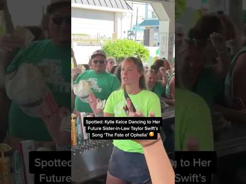 Kylie Kelce DANCING to Taylor Swift&rsquo;s Fate of Ophelia