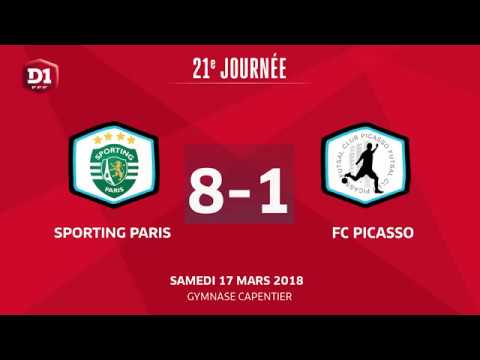 Sporting Paris - Echirolles Picasso 17-03-18