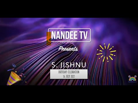 Happy Birthday Jishnu