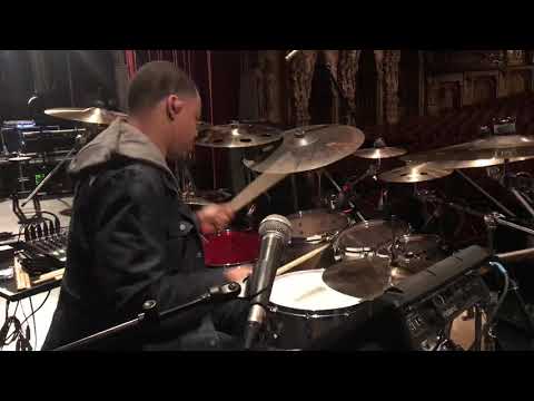 Greg Clark Jr in SWV soundcheck