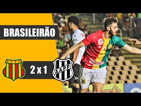 Gols e lances de Sampaio Corrêa x Ponte Preta