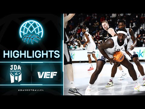 JDA Dijon v VEF Riga - Highlights | Basketball Champions League 2021-22