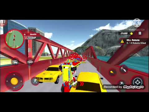 games)firefighter Robot Transforming Truck Robot games