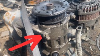 A/C Compressor Dodge Caliber 2.4L 2007-2012 Location and Replacement