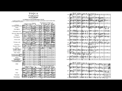 Giacomo Puccini - Tosca (Audio + Full Score)