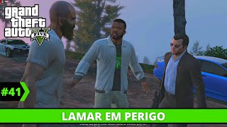 GTA V | Grand Theft Auto V Detonado #41 - Lamar em Perigo | Gameplay PC em Portugus