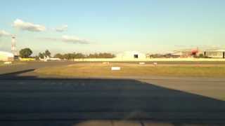 preview picture of video 'Take-off from OR Tambo International (JNB), SA Airlink Embraer ERJ 135'