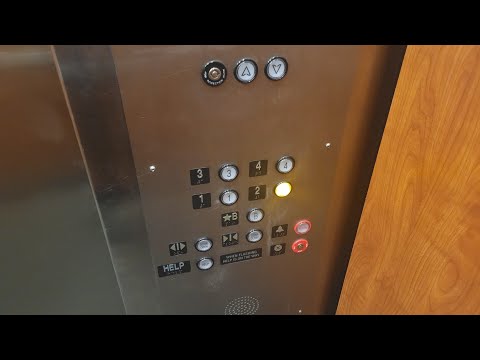 [EL] RUINED 1970 Westinghouse Traction Elevators @ Wells Fargo (Downtown Asheville, NC)