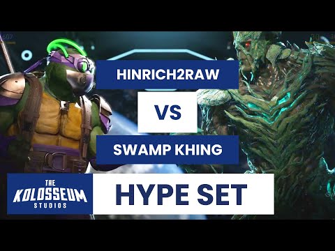 DONATELLO VERSUS SWAMP THING IN TOURNAMENT?! - Kolosseum Season 2 Injustice 2 Finale Hype Set