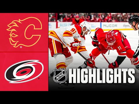 Flames vs. Hurricanes | NHL Highlights | November 30, 2025