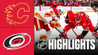12월01일 캘거리 캐롤라이나 NHL 하이라이트