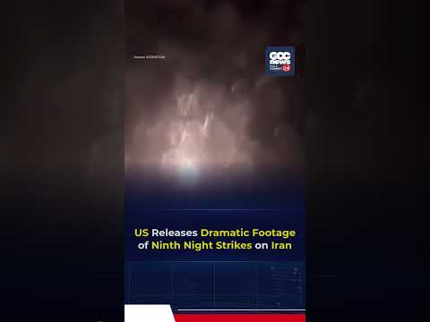 US Launches Ninth Night of Strikes on Iran as Middle East Tensions Rise