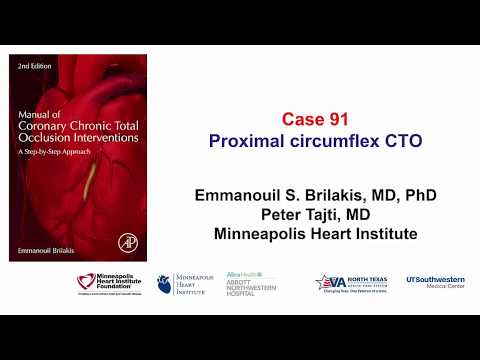 Case 91: Manual of CTO Interventions: Ostial Circumflex CTO
