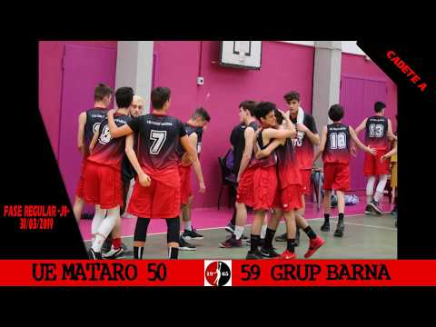 2019 UE MATARO vs GRUP BARNA F2-J9 CADETE A