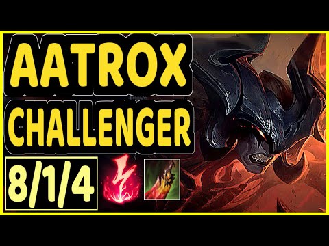 CAPS (AATROX) vs ZED - 8/1/4 KDA MID CHALLENGER GAMEPLAY - EUW