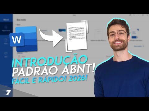 COMO FAZER A INTRODUÇÃO ABNT! FÁCIL E RÁPIDO! 2026!