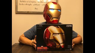 Marvel Legends Iron Man Electronic Helmet (adult version) REVIEW