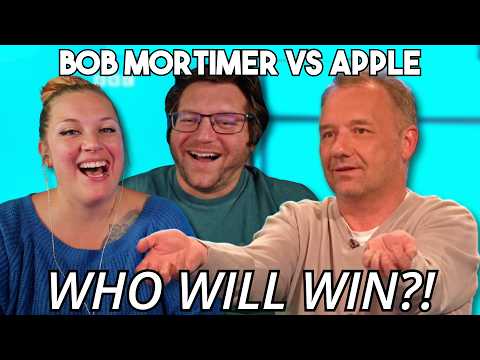 First Time Watching Bob Mortimer… CAN He Snap An Apple In Half?! | Americans React to WILTY