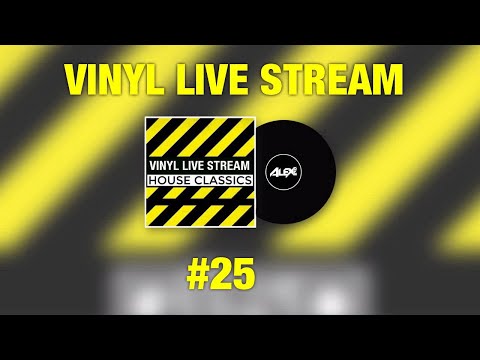 Vinyl Live Stream #25 #HouseMusic #Classics #90s #00s