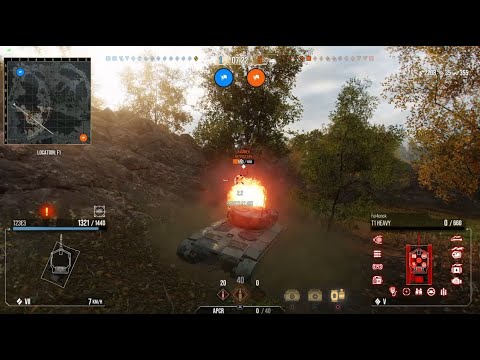 WOT CONSOLE PS4 / T23E3 / Gameplay #2