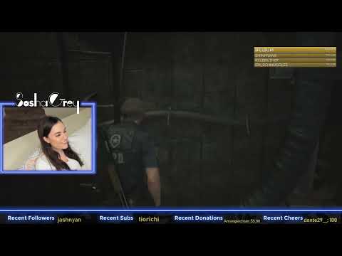 Sasha Grey VOD May 2019 - Playing Resident Evil 2 as Leon B Story Unlocked Part 7 1/4