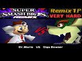 Smash Remix HD Textures Gameplay Remix 1p Mode Dr Mario Very Hard