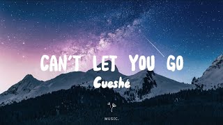 Cueshé - Can&#39;t Let You Go (Lyrics)