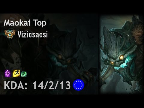 Maokai Top vs Heimerdinger - Vizicsacsi - EUW Challenger Patch 6.23