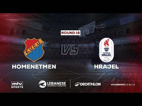 Decathlon Lebanese Basketball Championship 2025-2026 | Homenetmen vs Tadamon Hrajel - Round 16